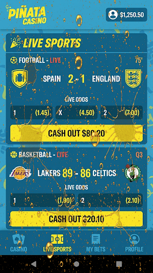 Pinata Casino Screenshot 2