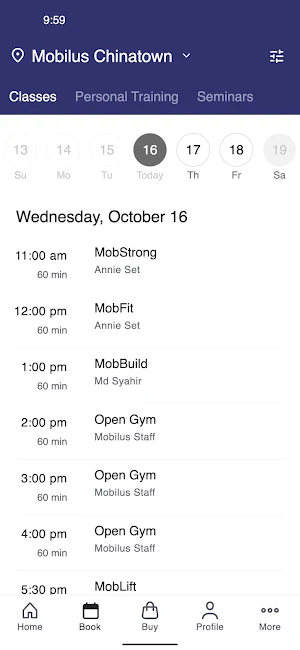 Mobilus Screenshot 1