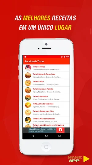 Receitas de Tortas Screenshot 0