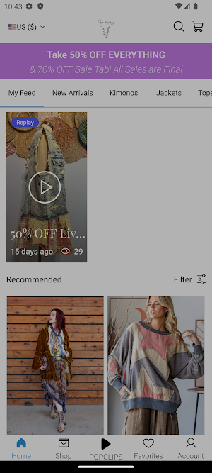 Boho Wanderlust Boutique Screenshot 0