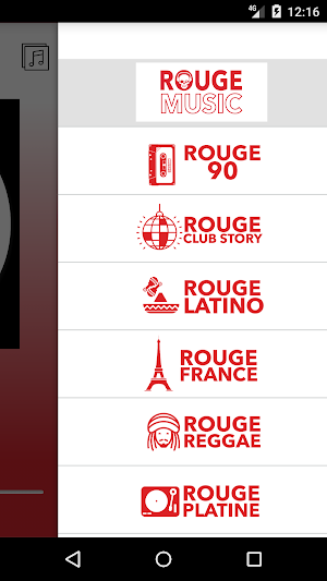 Rouge Music Screenshot 1