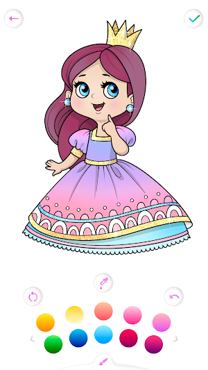 Princess Color Gradient Screenshot 1
