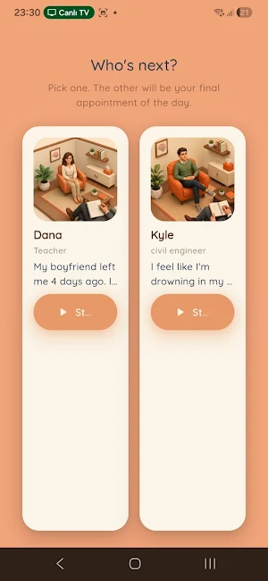 Funny Therapist: Sim Game Screenshot 2