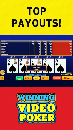 Winning Video Poker Classic Screenshot 1