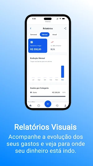 Controle financeiro - Luckapps Screenshot 3