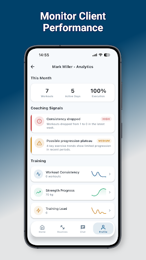 MyFitnessGoals Screenshot 2