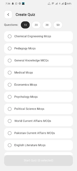 PakPrep: PPSC FPSC NTS CSS MCQ Screenshot 3