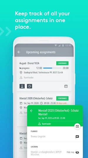 Staffcloud Screenshot 3