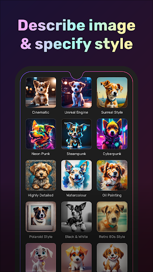 Simplified: AI Image Generator Screenshot 1