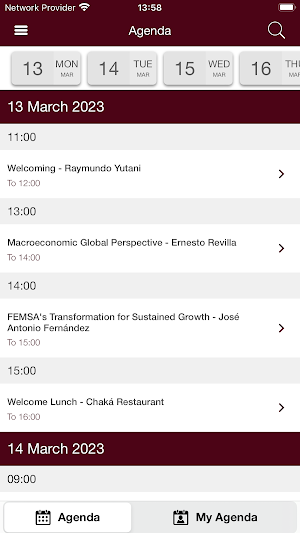 FEMSA SUMMIT Screenshot 2