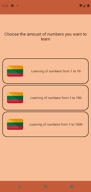 Numbers in Lithuanian language Screenshot 1