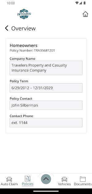 Integris Insurance Svcs Ltd. Screenshot 3