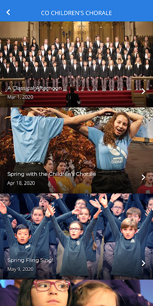 Colorado Children's Chorale Screenshot 2