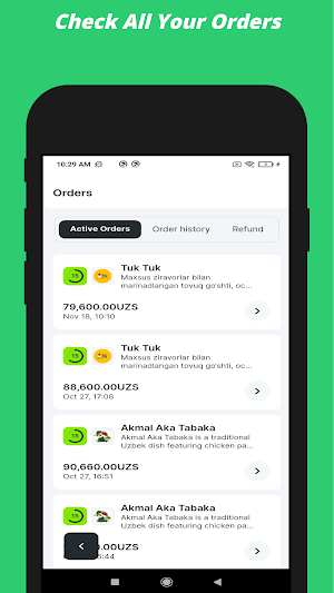 Tezyet Fast Local Delivery Screenshot 2