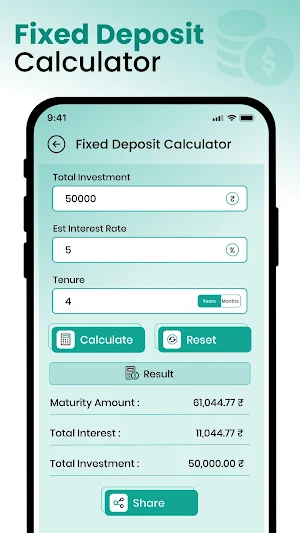 Loan EMI Calculator Screenshot 2