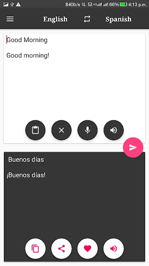 Spanish-English Translator Screenshot 3