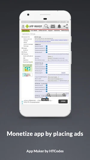 App Maker : The Android App Builder Screenshot 1