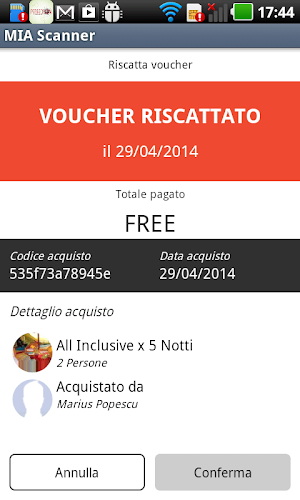 MakeItApp Voucher Scanner Screenshot 3