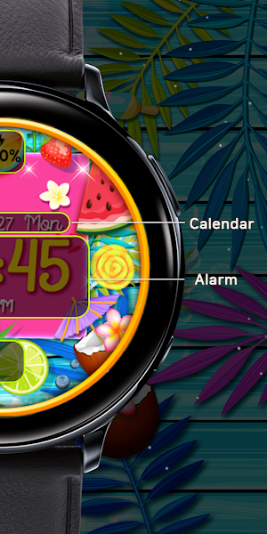 Enjoy Summer Time_Watchface Screenshot 2
