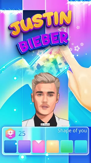 Justin Bieber Piano Tiles Screenshot 1