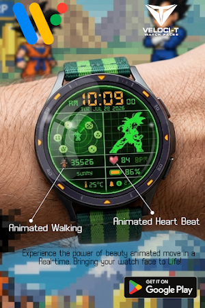 Ball Radar Z Watch Face Screenshot 0