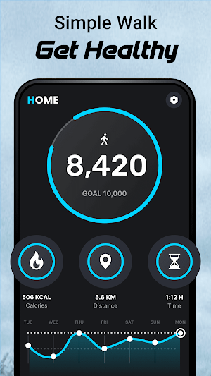 Step Counter - Pedometer Screenshot 1