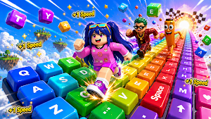 Obby Speed: Keyboard Run Screenshot 0