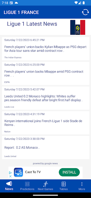 Ligue 1 Screenshot 0