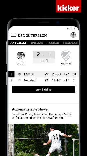 DSC Gütersloh Screenshot 2