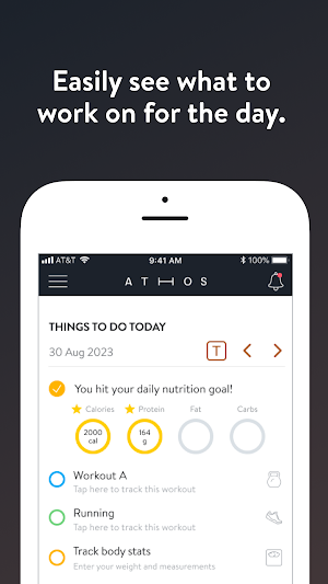 Athos Training Screenshot 1