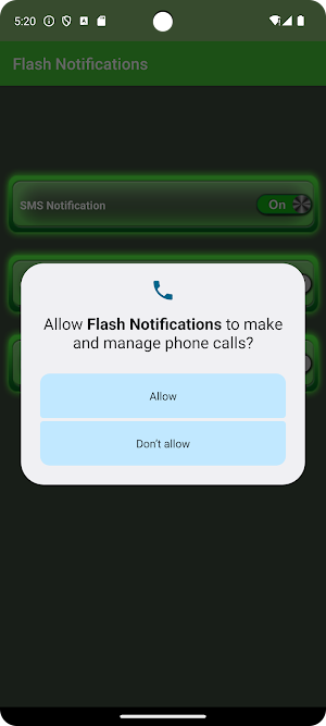 Flash Alerts Screenshot 2