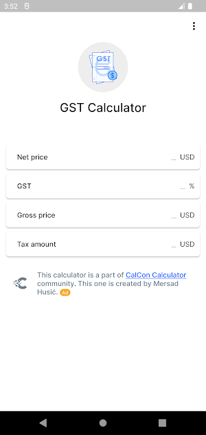 Goods and Services Tax Screenshot 0
