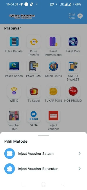 Qios Kuota Screenshot 2