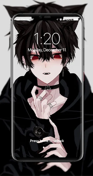 Anime Cat Boy Wallpaper Screenshot 2