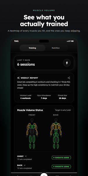 Fitzo: AI Workout & Nutrition Screenshot 1