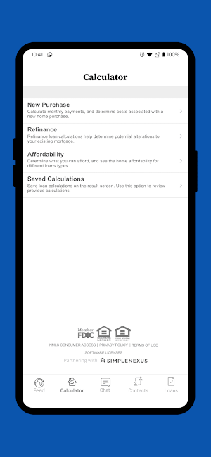Amres Mortgage App Screenshot 2