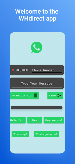WHdirect : Without save Number Screenshot 0