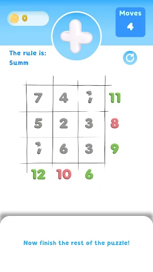 Numberly: Numbers Puzzle Screenshot 1