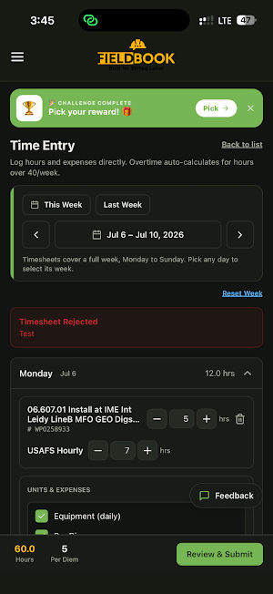 USA Fieldbook Screenshot 0