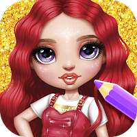 Rainbow High: Coloring Games