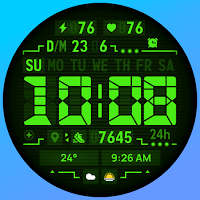 SH075 Watch Face, WearOS watch