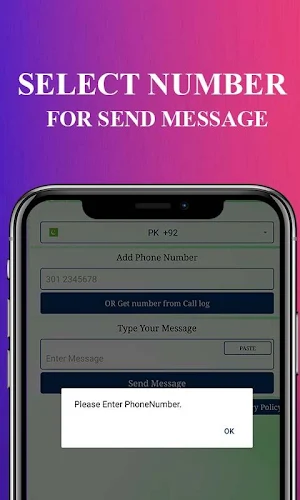 WhatsDirect - Direct Chat Without Saving Contact Screenshot 2