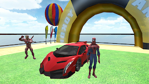 Superhero Mega Ramp:Offroad 22 Screenshot 2