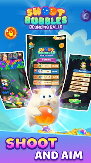 Shoot Bubbles: Bouncing Balls Screenshot 3