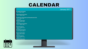 Calendar - Android TV Screenshot 1