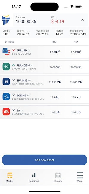 CMTrading App Screenshot 0