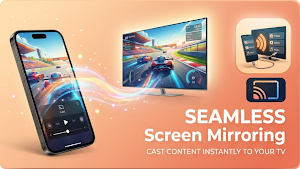 Screen Mirror- Cast to TV & PC Screenshot 0