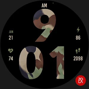 Army Digital Watch Face Screenshot 3
