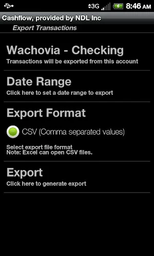 Cashflow Screenshot 3