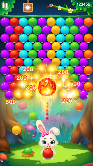 Rabbit Pop- Bubble Mania Screenshot 0